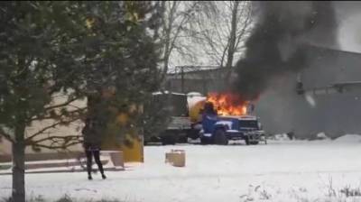 Пензенские полицейские нашли подозреваемого в поджоге грузовика