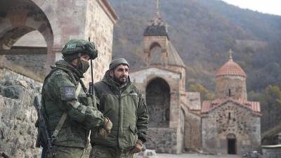 В Карабахе не зафиксировано провокаций в отношении российских миротворцев