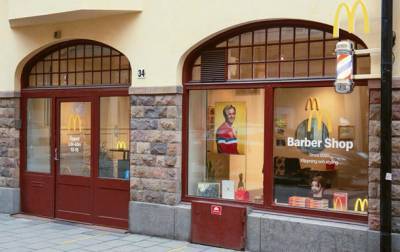 McDonald’s открыл барбершоп, где делают одну прическу
