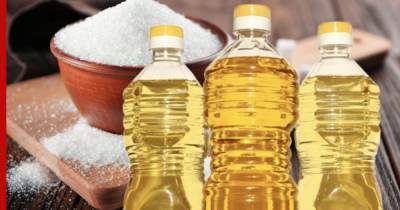 В России заморозят цены на сахар и подсолнечное масло на три месяца