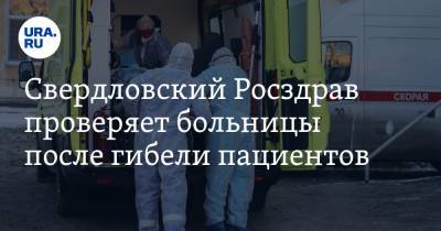 Свердловский Росздрав проверяет больницы после гибели пациентов