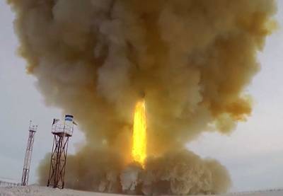 Российский ракетный комплекс «Авангард» впервые показали вблизи