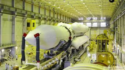 Тяжелая ракета "Ангара-А5" доставила макет спутника в космос