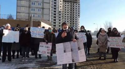 Обманутые дольщики дома на улице Касьянова обратились к Путину