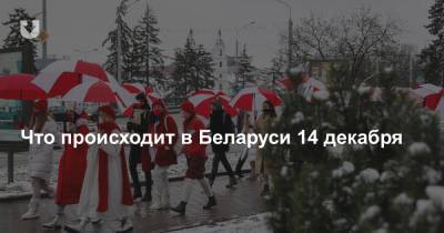 Что происходит в Беларуси 14 декабря