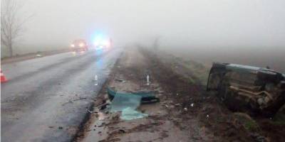 Авто вылетело в кювет: в ДТП в Одесской области пострадали семь человек