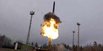 Впервые опубликовано видео ракеты гиперзвукового комплекса "Авангард"