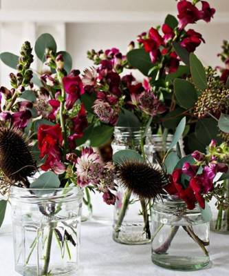 Зимний цветочный декор: 10 простых идей