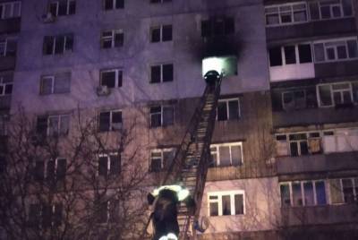 В Харькове горела многоэтажка: двое погибших