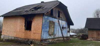 На Львовщине произошел страшный пожар: владелец дома получил ожоги, а его друг – погиб
