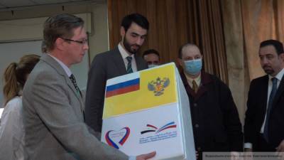 Россия отправила в САР 500 тонн продовольствия в рамках программы гумпомощи