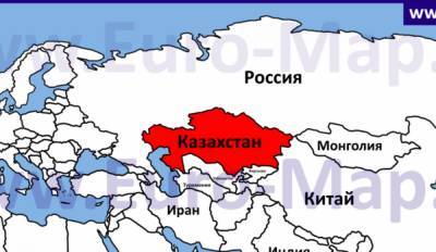 В Алматы на российском консульстве повесили плакат "Северный Казахстан ‒ это казахская земля" и хотят забрать Оренбург