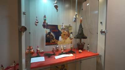 Новогодние игрушки из частной коллекции представил Могилёвский этнографический музей