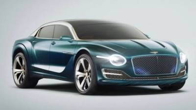 Каким будет первый электромобиль Bentley