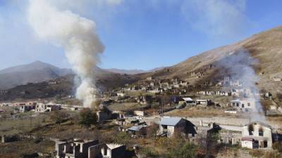В Карабахе произошла перестрелка азербайджанских и армянских военных