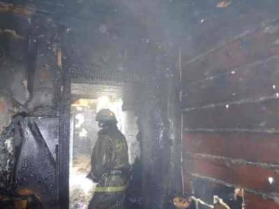 Пожилой мужчина сгорел в дачном домике в Нижегородском районе