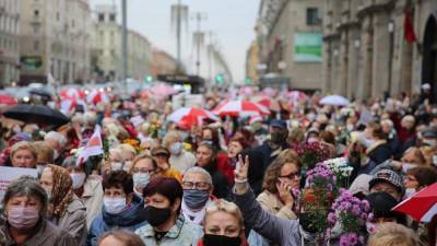 В Минске на марш собрались пенсионеры: силовики задержали всех еще до начала