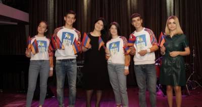 Команду Армении на музыкальном конкурсе "Во весь голос" наградили в РЦНК