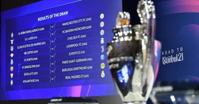 Лига чемпионов-2020/21: стало известно расписание матчей 1/8 финала