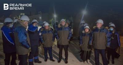 Глава Минпромторга РТ Альберт Каримов посетил этиленник «Нижнекамскнефтехима»