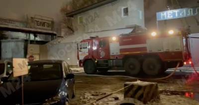 Пожар в промзоне в Одинцово локализовали