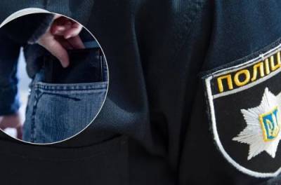 В Киеве карманные воришки обокрали полицейского