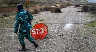 Село Хин Шен заблокировано после перекрытия дороги азербайджанскими военными