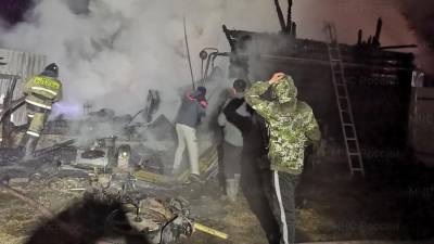 Стало известно об отсутствии лицензии на проживание у сгоревшего пансионата в Башкирии