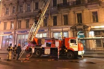 Пожар в университете Бонч-Бруевича тушили больше четырёх часов