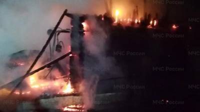 Названа предварительная причина пожара в башкирском пансионате