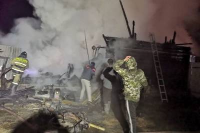 В Башкирии сгорел дом престарелых – погибли 11 человек