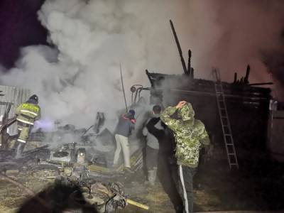 В Башкирии 11 человек сгорели в доме престарелых