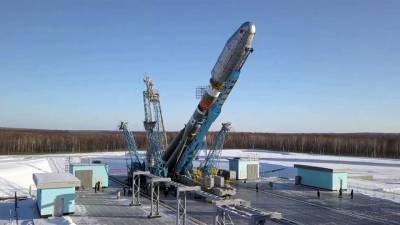 На космодроме Восточный идут последние приготовления к запуску ракеты-носителя «Союз-2.1б»