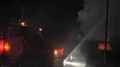 Опубликовано видео с места пожара в доме престарелых в Башкирии