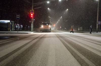 Евгения Уваркина: Липецк начали чистить от снега в 4 утра