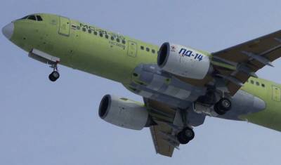 Самолет МС-21 с российскими двигателями впервые поднялся в воздух