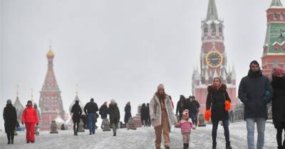 В Москве выпало почти 10 сантиметров снега