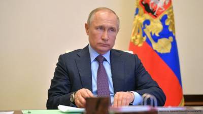 Российский лидер направил Байдену телеграмму с поздравлением