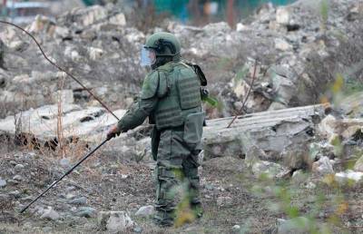 Российские миротворцы обезвредили в Нагорном Карабахе порядка 5 тыс. взрывоопасных предметов