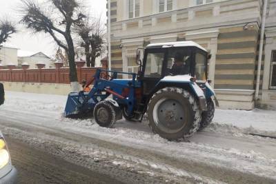 Рязанская ГИБДД призвала водителей к осторожности из-за снегопада