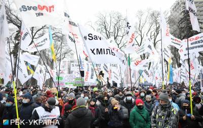 В Киеве полицию и Нацгвардию перевели на усиленный режим из-за масштабного протеста ФОПов