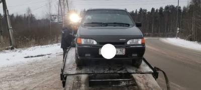 Крупный штраф грозит водителям, выехавшим на дорогу в Карелии без прав