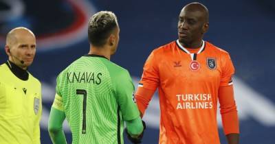 Скандал в Лиге чемпионов: игрок "Истанбула" помирился с арбитром, которого обвинил в расизме
