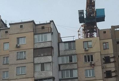 В Киеве начали разбирать взорвавшуюся многоэтажку