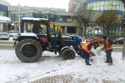 Любимов поручил оперативно устранить последствия снегопада в Рязанской области
