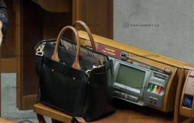 «Слуга народа» в Раде щегольнула дамской сумкой за 10 минимальных зарплат (ФОТО)