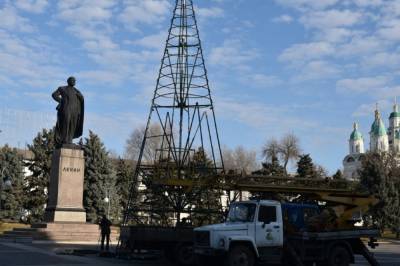 В Астрахани назвали высоту главной городской елки
