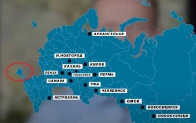 Навальный показал карту с «российским» Крымом