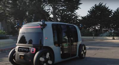 Zoox показал в действии беспилотное такси будущего, видео