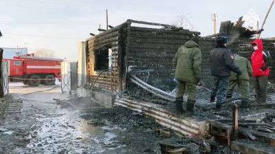 В Башкирии задержали владелицу сгоревшего дома престарелых